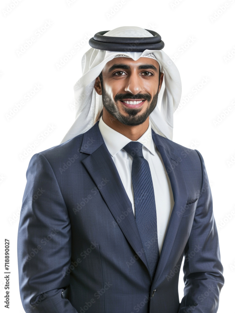 Arab business man with emotion transparent background Arab business man with emotion transparent background