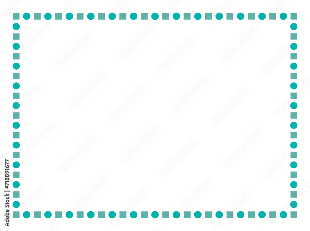 Vector frame with Squares and dots for your texte and photo, frame on a white background. Border frame deco vector illustration. Vector frame with Squares and dots for your texte and photo, frame on a white background. Border frame deco vector illustration.