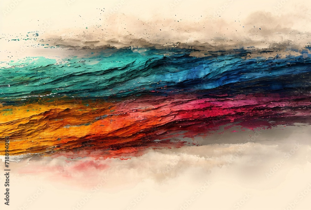 Colorful Waves of Creativity: A Monthly Celebration of Artistic Expression Generative AI