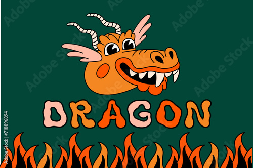 Chinese dragon, 2024 year lunar symbol