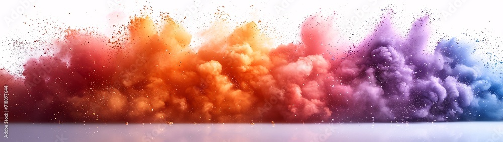 Colorful Confetti Blast: A Celebration of Creativity and Innovation Generative AI