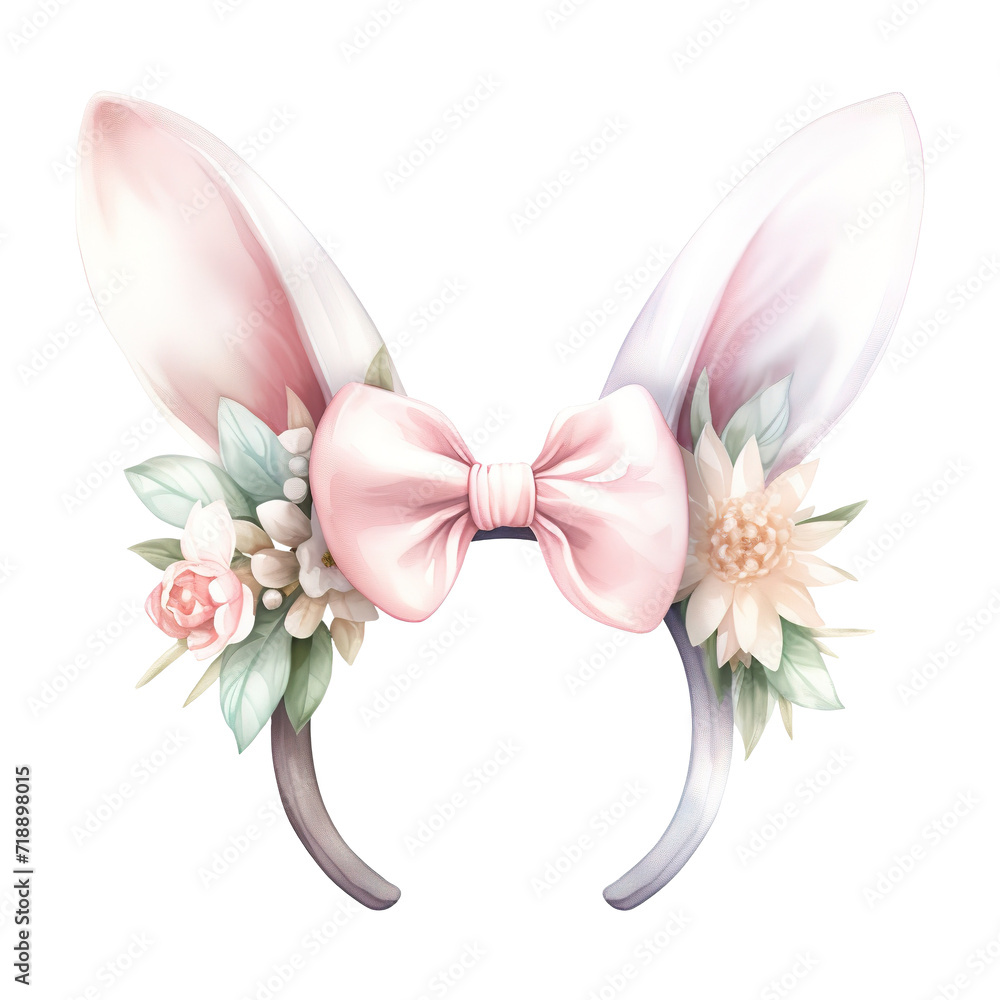 Bunny Ears Chic: Bunny Headband - Adding a Playful Touch to Your Festive Look