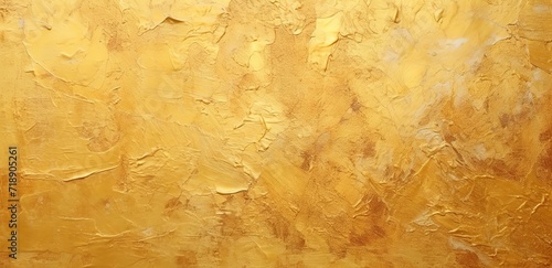 Gold colored abstract textured background. generative AI