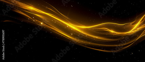 Gold swirl texture overlay color space with line wave swirl, Abstract Background ultrawide 21:9 banner effect