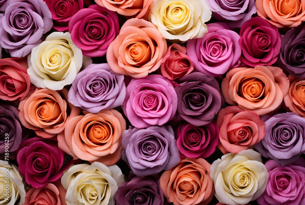 colorful roses background colorful roses background