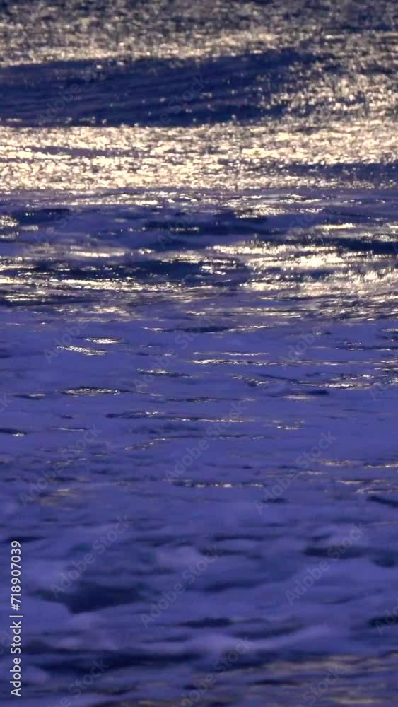 Waves Illuminated by Moonlight Waves Illuminated by Moonlight