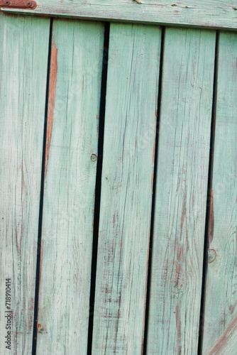 turquoise wood textured board background © Ира Якимчук
