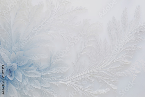 Abstract background luxury flora flowers white harmony