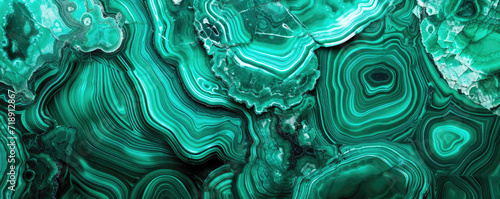 Malachite gemstone background texture photo