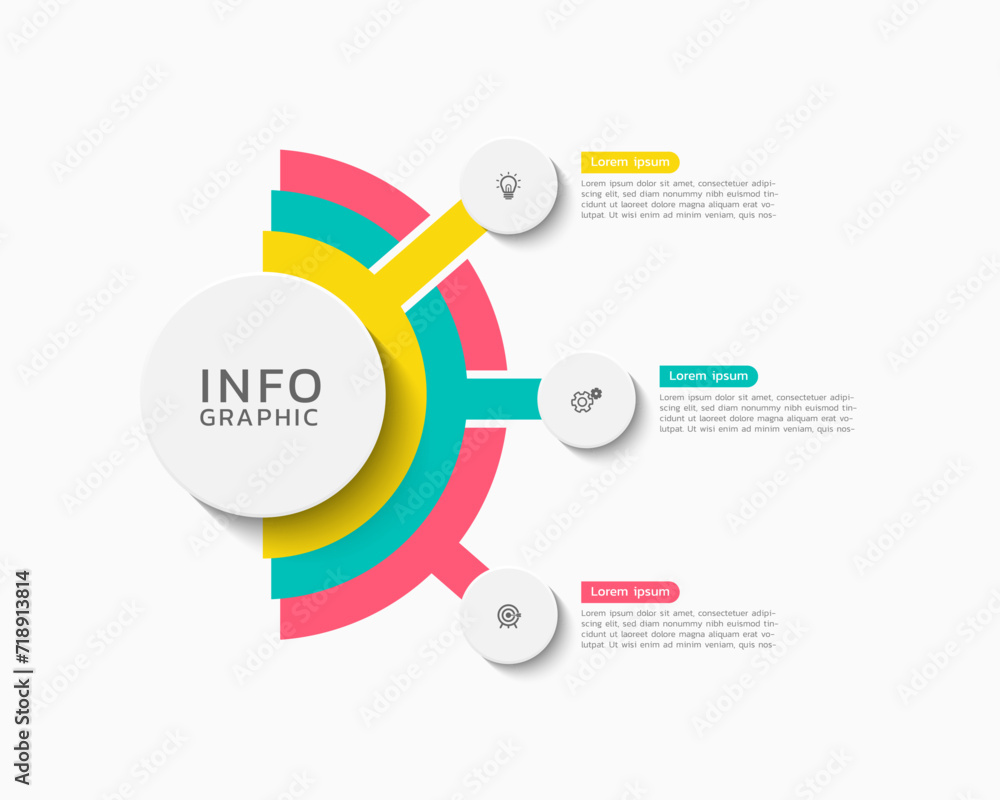 Infographics business colorful elements design Infographics business colorful elements design