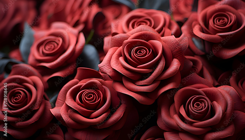 Red roses background for Valentine's day. Close up of beautiful red roses. Red roses background for Valentine's day. Close up of beautiful red roses.