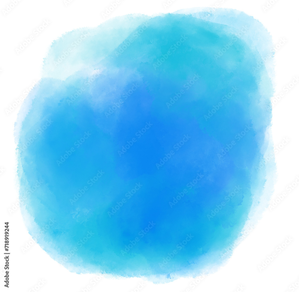 Blue cool ocean water tone watercolor bubble brush painting texture art Blue cool ocean water tone watercolor bubble brush painting texture art