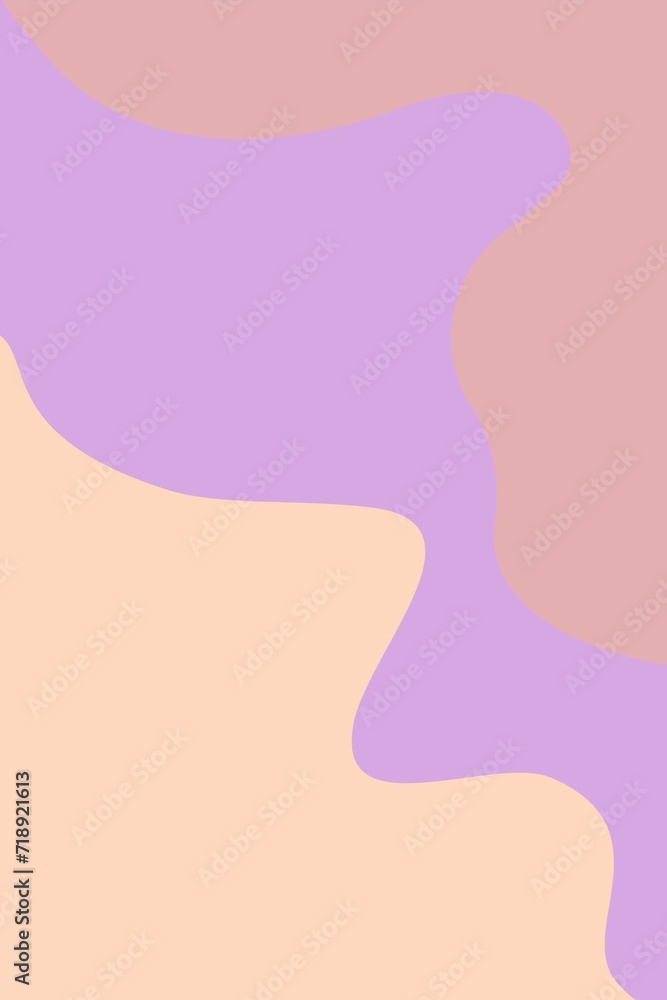 3 colors pastel background with waves line 3 colors pastel background with waves line