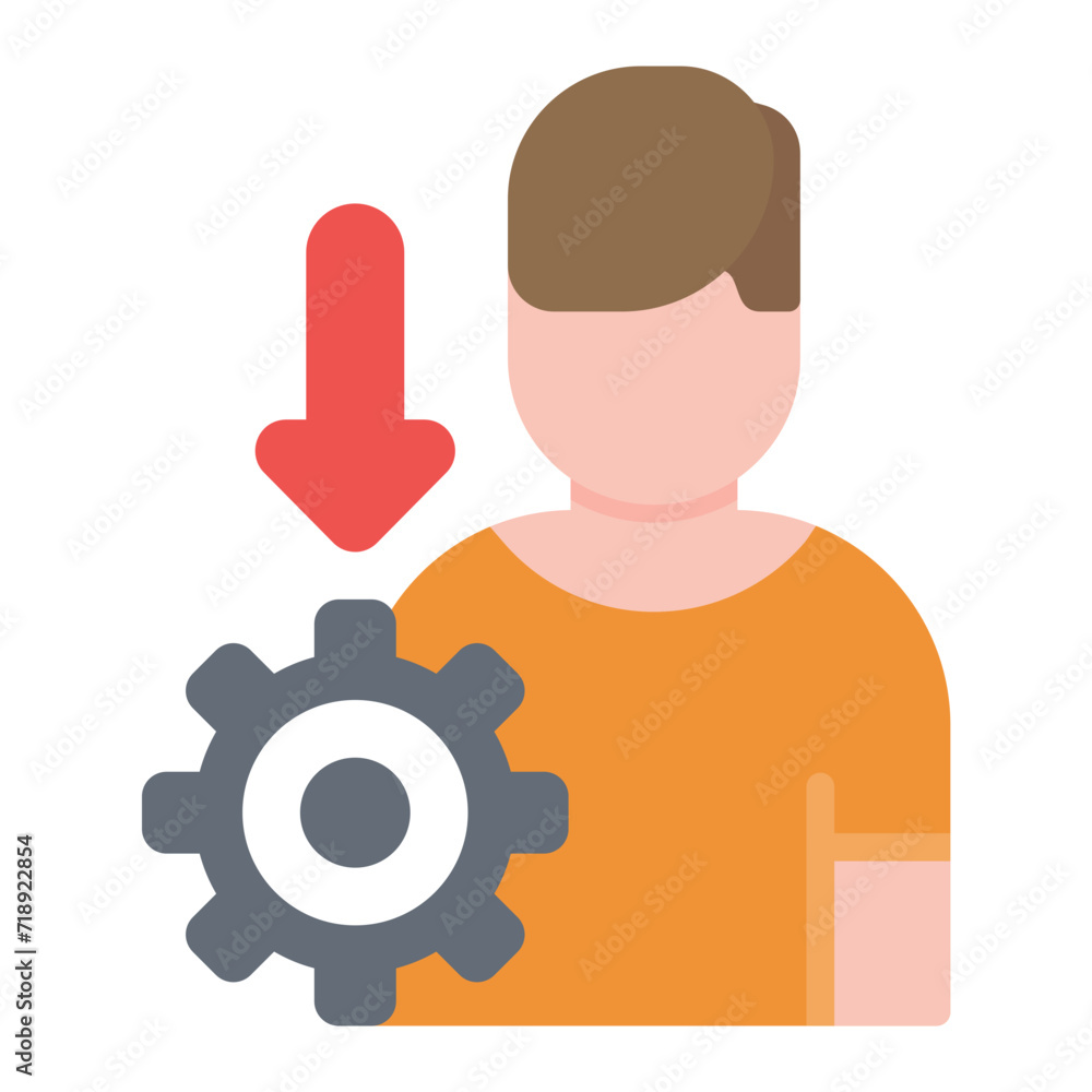 Senior icon vector image. Can be used for Agile. Senior icon vector image. Can be used for Agile.