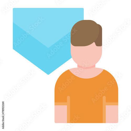 Junior icon vector image. Can be used for Agile.