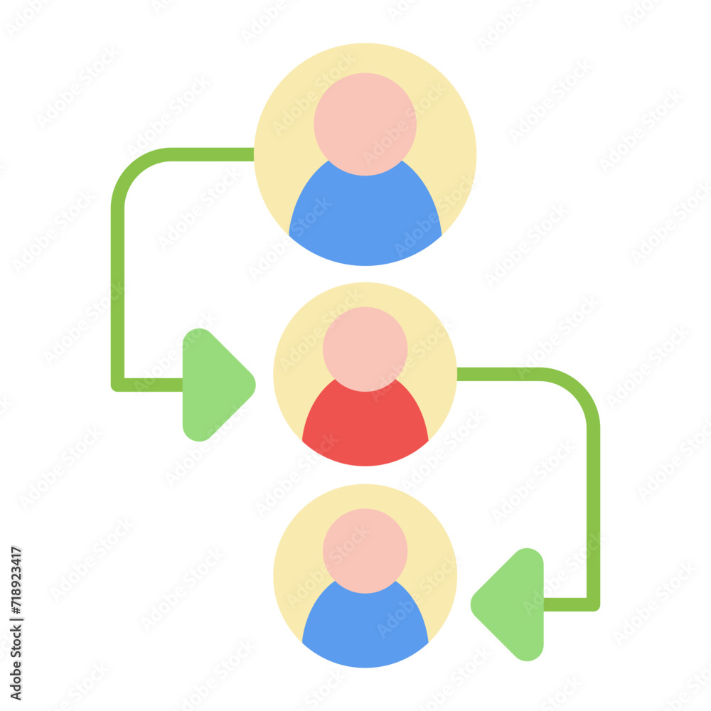 Dependencies icon vector image. Can be used for Agile. Dependencies icon vector image. Can be used for Agile.