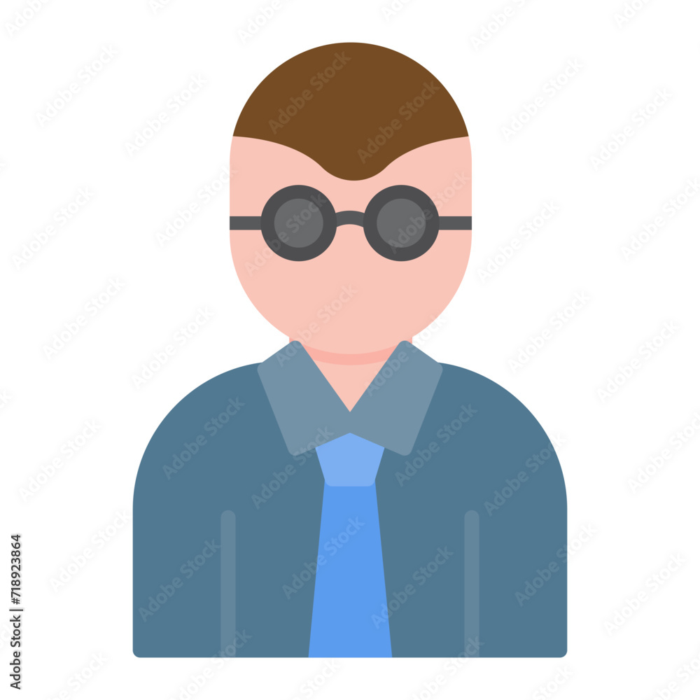 Modeling Agent Male icon vector image. Can be used for Modelling Agency.