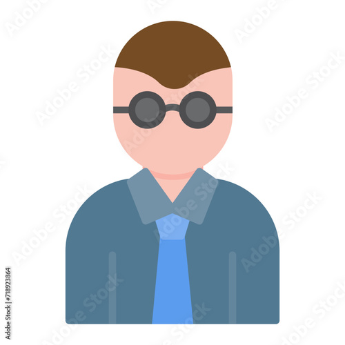 Modeling Agent Male icon vector image. Can be used for Modelling Agency.