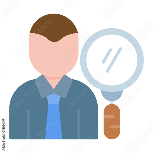 Audition icon vector image. Can be used for Modelling Agency.