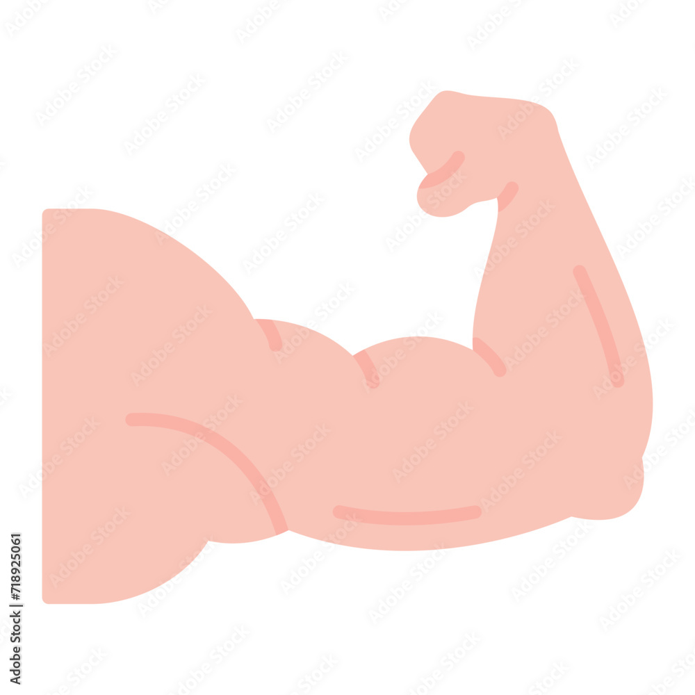 Muscles icon vector image. Can be used for Fitness at Home. Muscles icon vector image. Can be used for Fitness at Home.