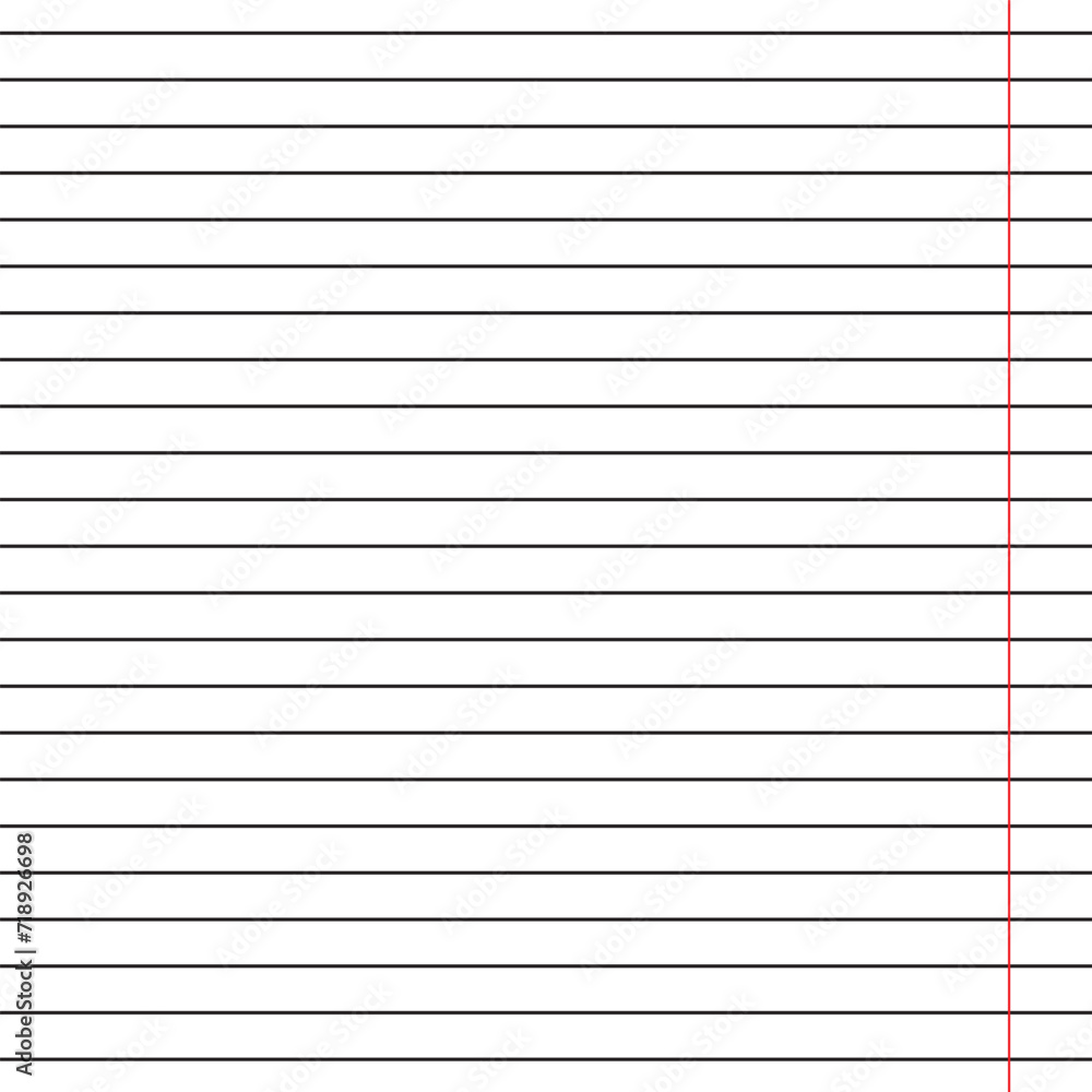 Lined paper from a notebook Lined paper from a notebook