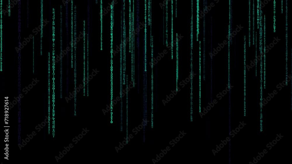 Text animation on black background Text animation on black background