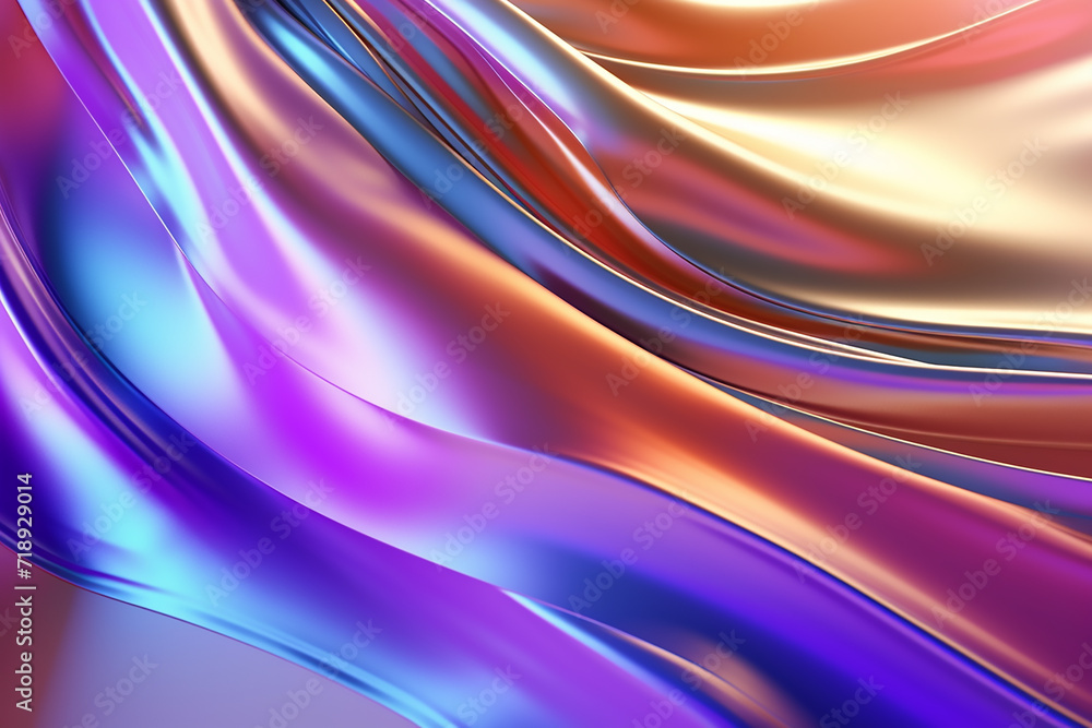 Purple blue waves art. Blurred lines background. Abstract creative graphic design. Decorative fractal style. Purple blue waves art. Blurred lines background. Abstract creative graphic design. Decorative fractal style.