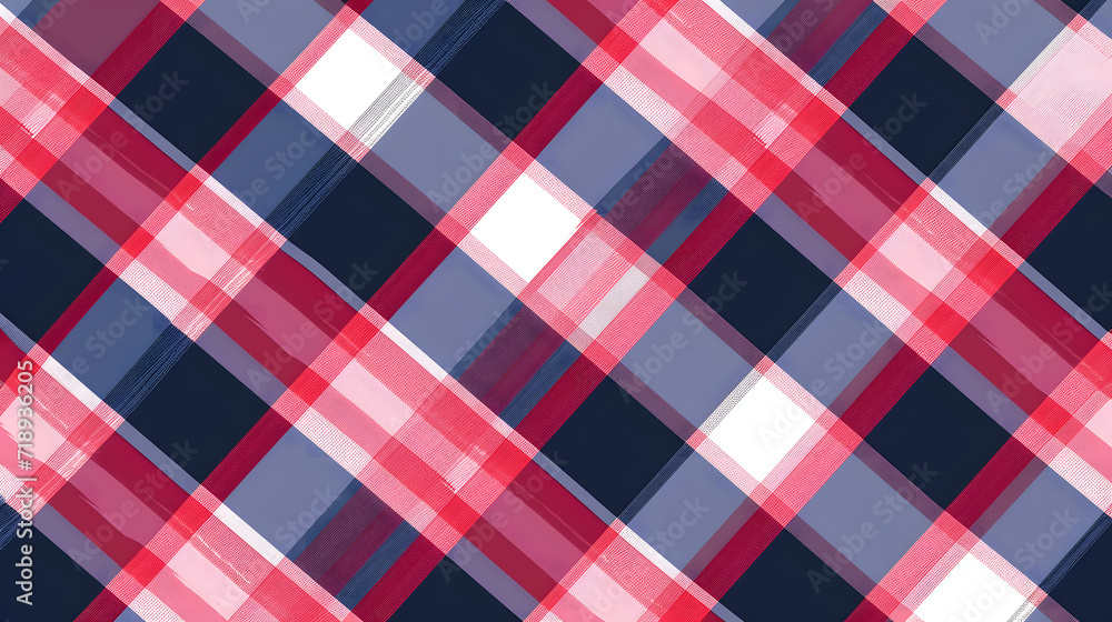 Abstract plaid patterns in vibrant red, blue, and white. Perfect for backgrounds, , and graphic design elements Abstract plaid patterns in vibrant red, blue, and white. Perfect for backgrounds, , and graphic design elements