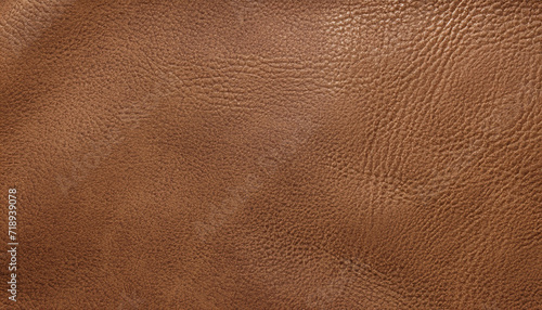 Vintage brown faux leather. Brown artificial leather background for a luxury, elegant, and classic concept.