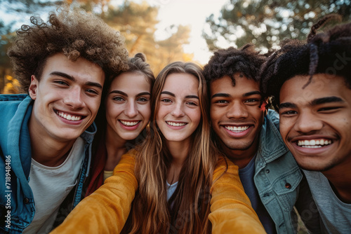 Grupo de amigos compartiendo momentos con sus seres queridos a través de videollamadas