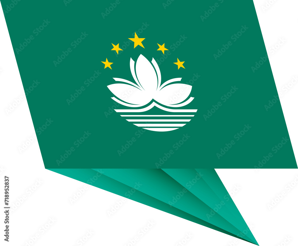 Macau pin flag Macau pin flag