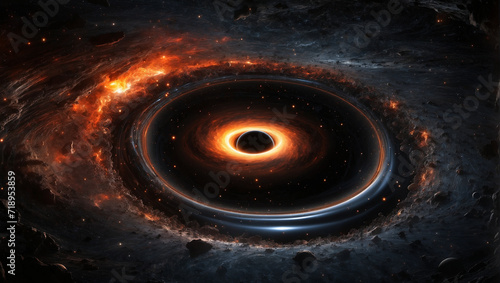 spiral wormhole space background, astronomy