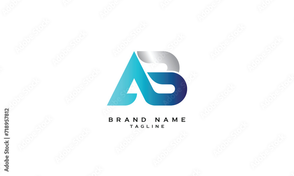 ABB, BAB, BBA, AB, BA, Abstract initial monogram letter alphabet logo design ABB, BAB, BBA, AB, BA, Abstract initial monogram letter alphabet logo design