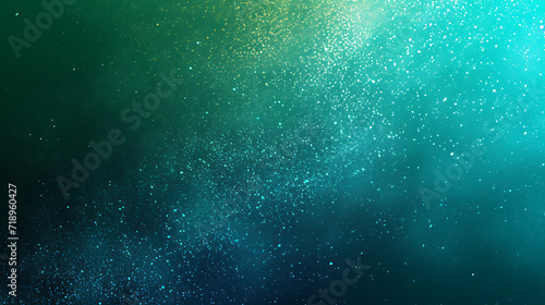 Teal, green, and blue grainy color gradient background with a glowing noise texture, suitable for cover, header, or poster design.