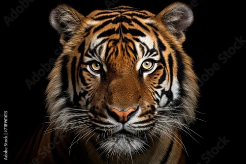portrait of a tiger © umair
