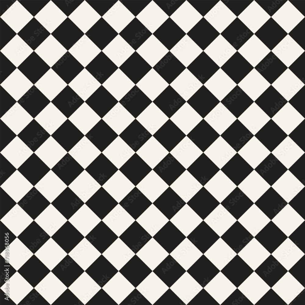 Vector seamless pattern. Repeating geometric elements. Stylish monochrome background design. Vector seamless pattern. Repeating geometric elements. Stylish monochrome background design.