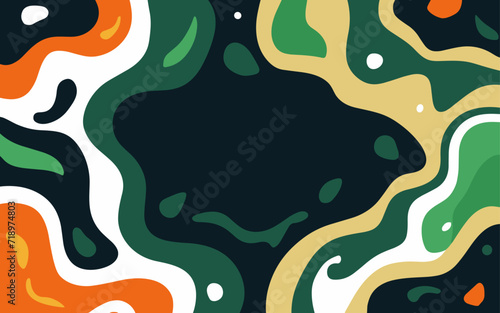 Abstract background poster. Good for fashion fabrics, postcards, email header, wallpaper, banner, events, covers, advertising, and more. St. patrick's day, women's day, mother's day background.