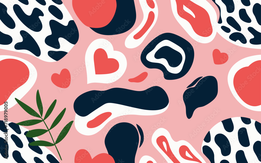 Abstract background poster. Good for fashion fabrics, postcards, email header, wallpaper, banner, events, covers, advertising, and more. Valentine's day, women's day, mother's day background. Abstract background poster. Good for fashion fabrics, postcards, email header, wallpaper, banner, events, covers, advertising, and more. Valentine's day, women's day, mother's day background.
