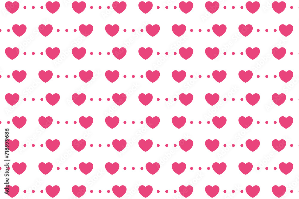Heart pattern, Valentine's Day seamless pattern, Valentine's Day background. Heart pattern, Valentine's Day seamless pattern, Valentine's Day background.