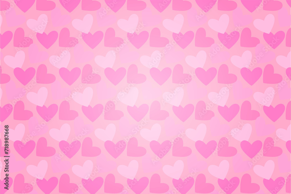 Heart pattern, Valentine's Day seamless pattern, Valentine's Day background. Heart pattern, Valentine's Day seamless pattern, Valentine's Day background.