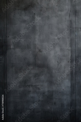 Dark concrete wall background in vintage style for wallpaper. Texture of the concrete floor is aged in a retro concept. Wide concrete background wall texture.
