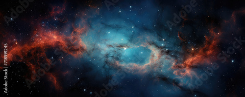 Amazing photo of a beautiful galaxy deep in space © Daniela