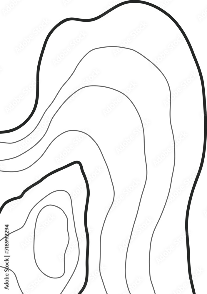 Topographic Map Lines Topographic Map Lines