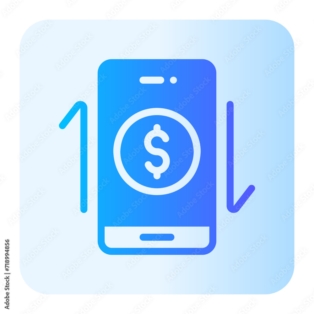 money gradient icon money gradient icon