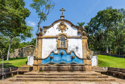 Tiradentes water fountain (Chafariz), MG, Brasil photo