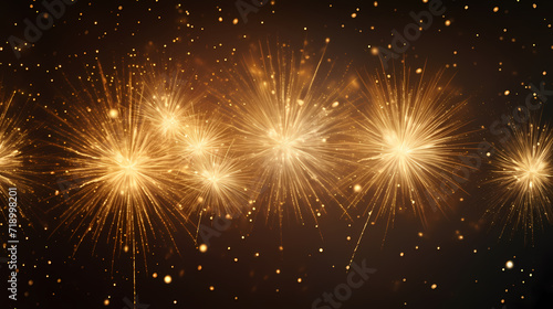 Fireworks background for celebration  holiday celebration concept