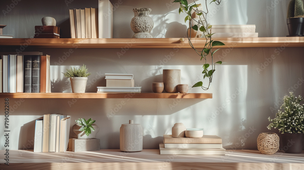 minimalist home decor with books and greenery minimalist home decor with books and greenery