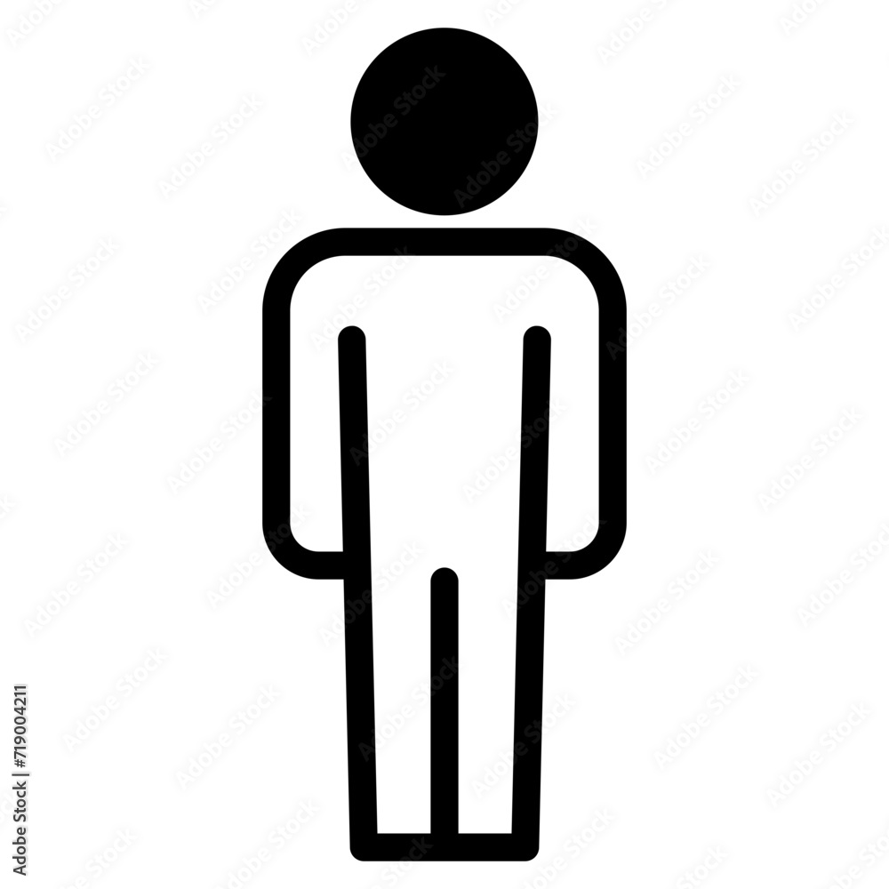 man icon, stick figure people isolated silhouettes, man icon, stick figure people isolated silhouettes,