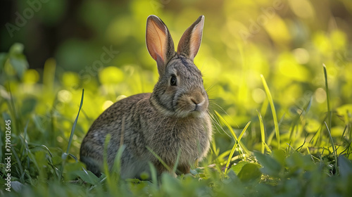 A Bunny portrait, wildlife photography