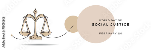 World Day of Social Justice, held on 20 February.